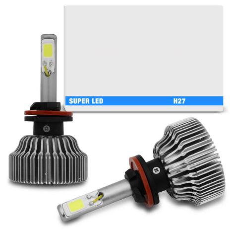 Par Lâmpadas Super LED 2D H27 6000K 12V e 24V 18W 6000LM Efeito Xênon Carro Moto Caminhão com Reator - Tech one Menor preço em Par Lâmpadas Super LED 2D H27 6000K 12V e 24V 18W 6000LM Efeito Xênon Carro Moto Caminhão com Reator - Tech one