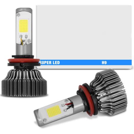 Par Lâmpadas Super LED 2D H9 6000K 12V e 24V 18W 6000LM Efeito Xênon Carro Moto Caminhão com Reator - Tech one Menor preço em Par Lâmpadas Super LED 2D H9 6000K 12V e 24V 18W 6000LM Efeito Xênon Carro Moto Caminhão com Reator - Tech one