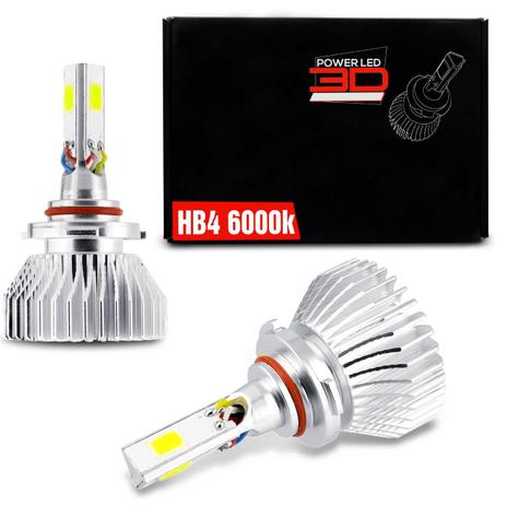 Par Lâmpadas Super LED 3D Headlight HB4 6000K 12V 24V 9000LM Efeito Xênon Carro Moto Caminhão - Shocklight é boa?