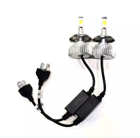 Par Lampadas Super Led Xenon H4 6000 k 4400 Lumens - Gc Menor preço em Par Lampadas Super Led Xenon H4 6000 k 4400 Lumens - Gc