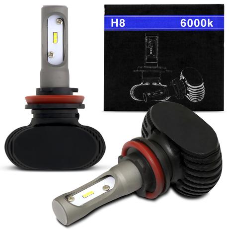 Par Lâmpadas Ultra LED H8 6000K 9V a 32V 36W Efeito Xênon Aplicação Farol com Canbus - Kr Menor preço em Par Lâmpadas Ultra LED H8 6000K 9V a 32V 36W Efeito Xênon Aplicação Farol com Canbus - Kr