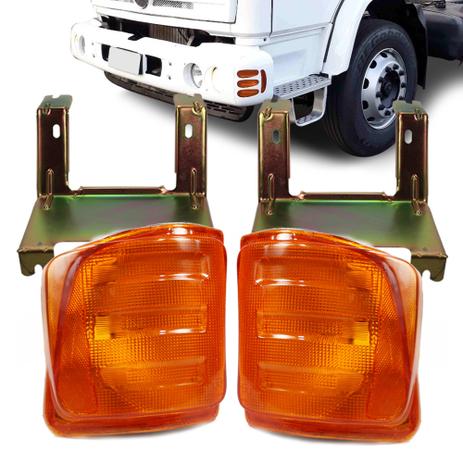 Par Lanterna Dianteira MB 712C 1215C 1718 1720 1723 2423K Pisca Ambar Com Suporte 04 Pecas - Pradolux Menor preço em Par Lanterna Dianteira MB 712C 1215C 1718 1720 1723 2423K Pisca Ambar Com Suporte 04 Pecas - Pradolux