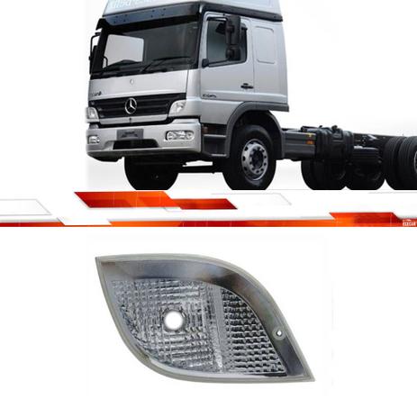 Par lanterna dianteira mb atego em acrílico cristal - Sinalsul Menor preço em Par lanterna dianteira mb atego em acrílico cristal - Sinalsul