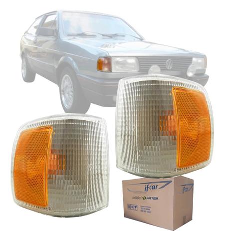 Par Lanterna Dianteira Original Pisca Gol Parati Saveiro Voyage 91 92 93 1994 Cristal Mod Arteb - Ifcar Menor preço em Par Lanterna Dianteira Original Pisca Gol Parati Saveiro Voyage 91 92 93 1994 Cristal Mod Arteb - Ifcar
