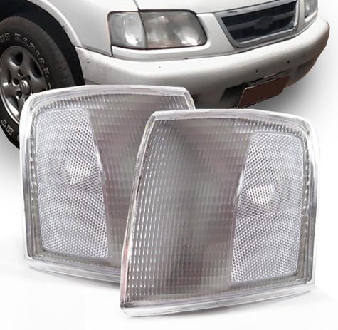 Par Lanterna Dianteira S10 / Blazer 95 96 97 98 99 00 Cristal - Jcv Menor preço em Par Lanterna Dianteira S10 / Blazer 95 96 97 98 99 00 Cristal - Jcv