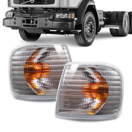 Par Lanterna Dianteira Volvo Vm 2004 2005 2006 Seta Cristal Pisca - Pradolux Menor preço em Par Lanterna Dianteira Volvo Vm 2004 2005 2006 Seta Cristal Pisca - Pradolux