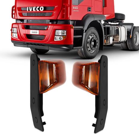 Par Lanterna Lateral Direcional Iveco Stralis Cursor Tector 2008 2009 2010 2011 2012 2013 2014 Ambar - Pradolux Menor preço em Par Lanterna Lateral Direcional Iveco Stralis Cursor Tector 2008 2009 2010 2011 2012 2013 2014 Ambar - Pradolux