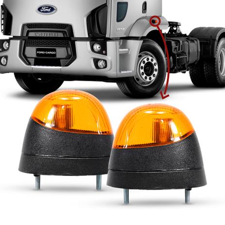 Par Lanterna Lateral Ford Cargo 2012 2013 2014 2015 2016 2017 2018 Pisca Ambar Direcional - Pradolux Menor preço em Par Lanterna Lateral Ford Cargo 2012 2013 2014 2015 2016 2017 2018 Pisca Ambar Direcional - Pradolux