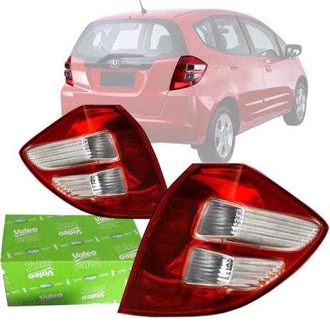 Par Lanterna Original Traseira Fit 2009 2010 2011 2012 2013 2014 - Valeo Menor preço em Par Lanterna Original Traseira Fit 2009 2010 2011 2012 2013 2014 - Valeo