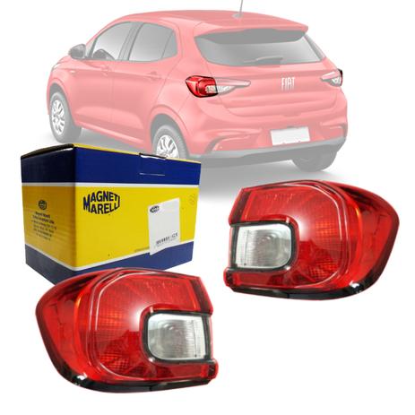 Par Lanterna Traseira Argo 2017 2018 Canto Original (Magneti Marelli) Menor preço em Par Lanterna Traseira Argo 2017 2018 Canto Original (Magneti Marelli)