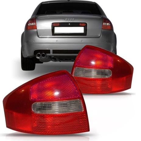 Par lanterna traseira audi a6 2001 2002 2003 2004 depo Menor preço em Par lanterna traseira audi a6 2001 2002 2003 2004 depo
