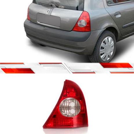 PAR LANTERNA TRASEIRA BICOLOR CLIO HACTH 2003 Até 2010 - Cofran Menor preço em PAR LANTERNA TRASEIRA BICOLOR CLIO HACTH 2003 Até 2010 - Cofran