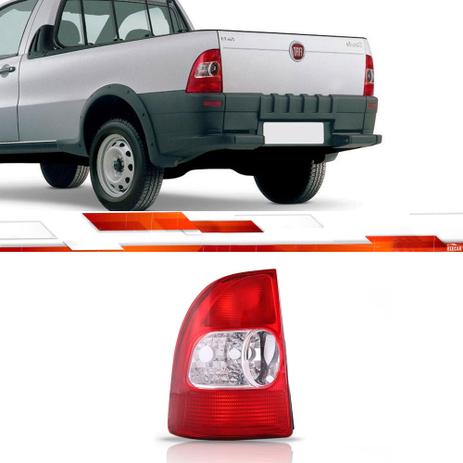 PAR LANTERNA TRASEIRA BICOLOR STRADA 2001 Até 2004 - Ht Menor preço em PAR LANTERNA TRASEIRA BICOLOR STRADA 2001 Até 2004 - Ht