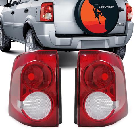 Par Lanterna Traseira Ecosport 08 09 10 11 12 Rubi - Jcv Menor preço em Par Lanterna Traseira Ecosport 08 09 10 11 12 Rubi - Jcv