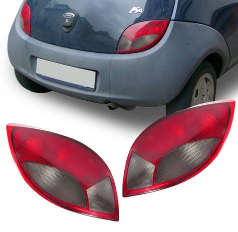 Par Lanterna Traseira Ford Ka 97 98 99 00 01 Fume - Jcv Menor preço em Par Lanterna Traseira Ford Ka 97 98 99 00 01 Fume - Jcv