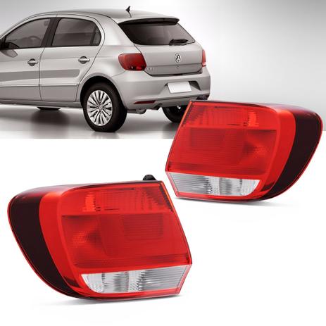 Par Lanterna Traseira Gol G6 2013+ Mod Hella Fumê - Cofran é boa?