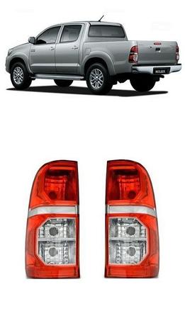 Par Lanterna Traseira Hilux SRV 2012 2013 2014 2015 - Toyota Menor preço em Par Lanterna Traseira Hilux SRV 2012 2013 2014 2015 - Toyota