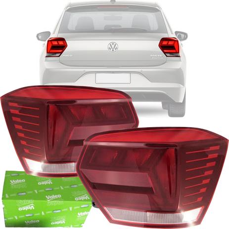 Par Lanterna Traseira Original Polo 2018 2019 - Valeo Menor preço em Par Lanterna Traseira Original Polo 2018 2019 - Valeo