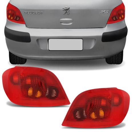 Par Lanterna Traseira Peugeot 307 2002 2003 2004 2005 2006 Vermelha - Prime Menor preço em Par Lanterna Traseira Peugeot 307 2002 2003 2004 2005 2006 Vermelha - Prime