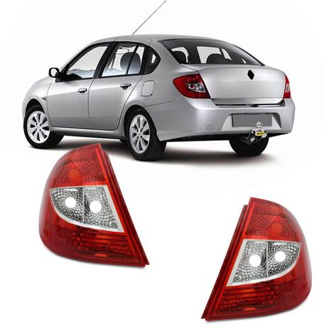 Par Lanterna Traseira Renault Symbol 2009 2010 2011 2012 2013 Bicolor - Kit Prime Menor preço em Par Lanterna Traseira Renault Symbol 2009 2010 2011 2012 2013 Bicolor - Kit Prime