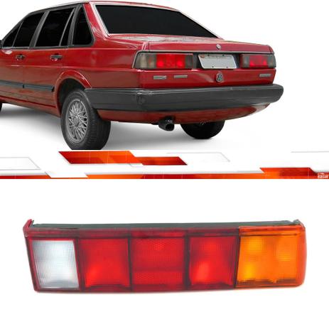 PAR LANTERNA TRASEIRA SANTANA 1985 Até 1990 BICOLOR - Jcv Menor preço em PAR LANTERNA TRASEIRA SANTANA 1985 Até 1990 BICOLOR - Jcv