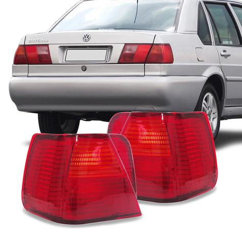 Par Lanterna Traseira Santana 1999 A 2006 Canto Rubi - Jcv Menor preço em Par Lanterna Traseira Santana 1999 A 2006 Canto Rubi - Jcv