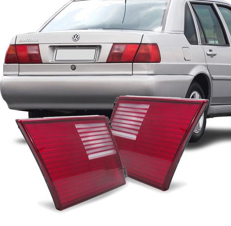 Par Lanterna Traseira Santana 1999 A 2006 Porta Malas Rubi - Jcv Menor preço em Par Lanterna Traseira Santana 1999 A 2006 Porta Malas Rubi - Jcv