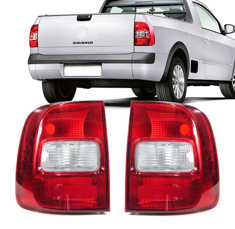 Par Lanterna Traseira Saveiro G5 2010 A 2016 Rubi - Jcv Menor preço em Par Lanterna Traseira Saveiro G5 2010 A 2016 Rubi - Jcv