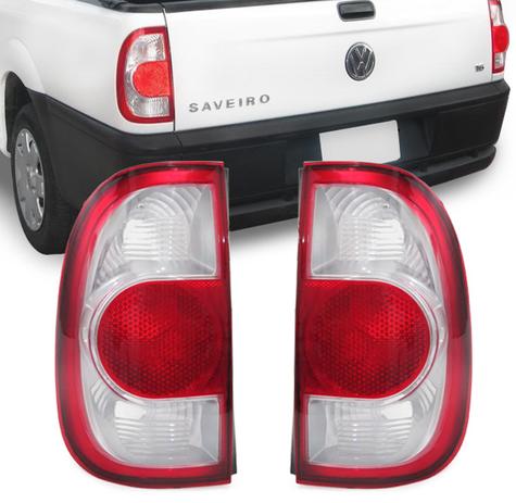 Par Lanterna Traseira Saveiro GIV 06 08 09 10 Cristal - Jcv é boa?