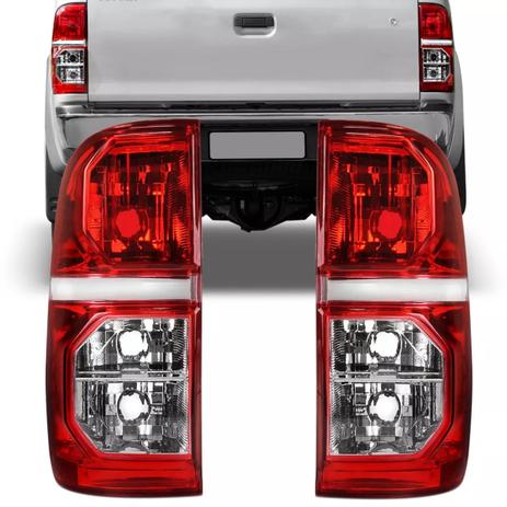 Menor preço em Par Lanterna Traseira Toyota Hilux Srv 2012 2013 2014 2015 - Cofran