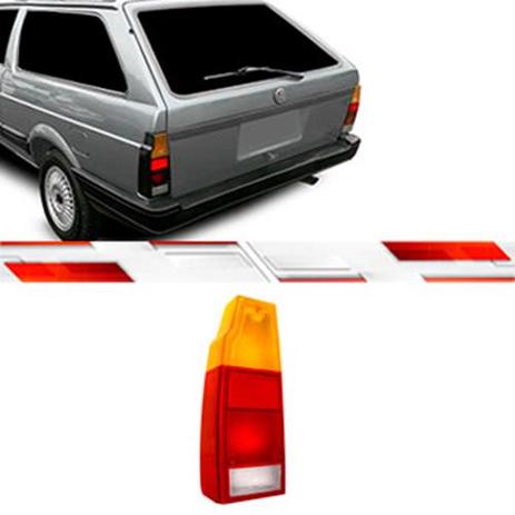 PAR LANTERNA TRASEIRA TRICOLOR PARATI SAVEIRO G1 1987 Até 1995 - Ht é ruim? PAR LANTERNA TRASEIRA TRICOLOR PARATI SAVEIRO G1 1987 Até 1995 - Ht é boa?