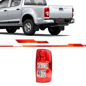 PAR LANTERNA TRASEIRA VERMELHO E CRISTAL S10 2012 Em Diante SEM LED - Arteb Menor preço em PAR LANTERNA TRASEIRA VERMELHO E CRISTAL S10 2012 Em Diante SEM LED - Arteb