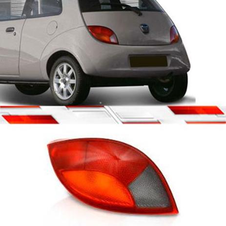 PAR LANTERNA TRASEIRA VERMELHO E FUMÊ KÁ 1997 Até 2000 - Ht Menor preço em PAR LANTERNA TRASEIRA VERMELHO E FUMÊ KÁ 1997 Até 2000 - Ht