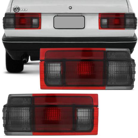 Par Lanterna Traseira Voyage 1986 1987 1988 1989 1990 Bicolor Fumê Friso Preto - Prime Menor preço em Par Lanterna Traseira Voyage 1986 1987 1988 1989 1990 Bicolor Fumê Friso Preto - Prime