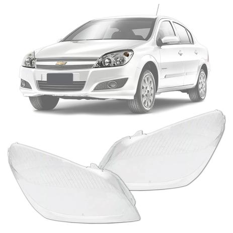 Par Lente De Farol Vectra 2009 2010 2011 - Meihao Menor preço em Par Lente De Farol Vectra 2009 2010 2011 - Meihao