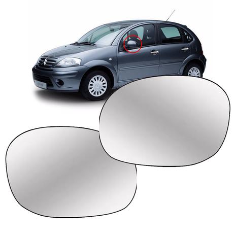 Par Lente Espelho do Retrovisor C3 03 04 05 2006 2007 2008 2009 2010 2011 2012 Picasso 1999 a 2011 - View max Menor preço em Par Lente Espelho do Retrovisor C3 03 04 05 2006 2007 2008 2009 2010 2011 2012 Picasso 1999 a 2011 - View max