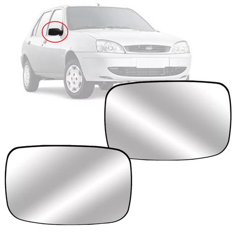 Par Lente Espelho Retrovisor Fiesta 1996 1997 1998 1999 2000 2001 2002 - Blawer Menor preço em Par Lente Espelho Retrovisor Fiesta 1996 1997 1998 1999 2000 2001 2002 - Blawer