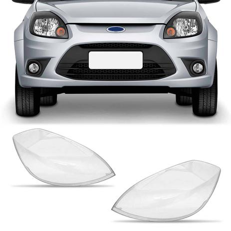 Par Lente Farol Ford Ka 2008 2009 2010 2011 2012 Transparente - Kit Prime Menor preço em Par Lente Farol Ford Ka 2008 2009 2010 2011 2012 Transparente - Kit Prime