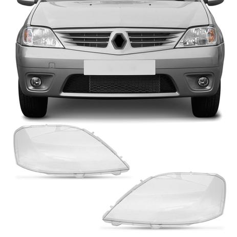 Par Lente Farol Renault Logan 2009 2010 2011 2012 2013 Transparente - Prime Menor preço em Par Lente Farol Renault Logan 2009 2010 2011 2012 2013 Transparente - Prime