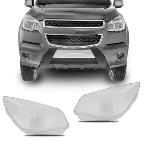 Par Lente Farol S10 2012 2013 2014 2015 2016 Transparente - Kit Prime Menor preço em Par Lente Farol S10 2012 2013 2014 2015 2016 Transparente - Kit Prime