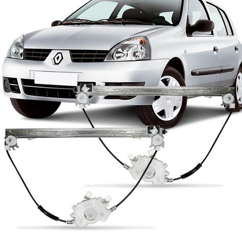 Par Maquina Vidro Clio 99 00 01 02 03 04 05 06 Eletrica Dianteira Sem Motor 4p - Zinni guell Menor preço em Par Maquina Vidro Clio 99 00 01 02 03 04 05 06 Eletrica Dianteira Sem Motor 4p - Zinni guell