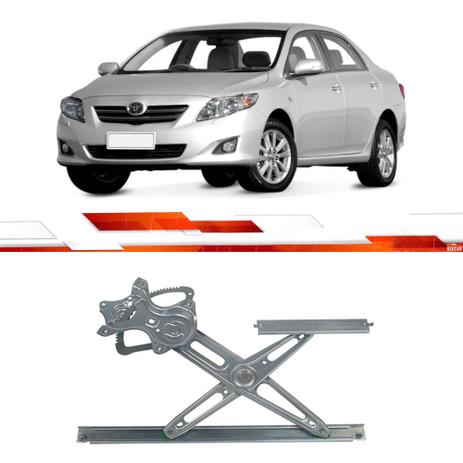 Menor preço em Par máquina vidro elétrico dianteira corolla 4p 2008 em diante sem motor fixação original - Universal automotive