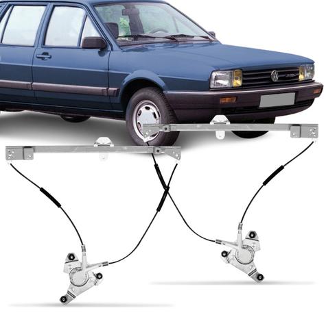 Par Maquina Vidro Santana 1986 a 1998 Eletrica Dianteira Sem Motor 2p e 4p - Zinni guell Menor preço em Par Maquina Vidro Santana 1986 a 1998 Eletrica Dianteira Sem Motor 2p e 4p - Zinni guell