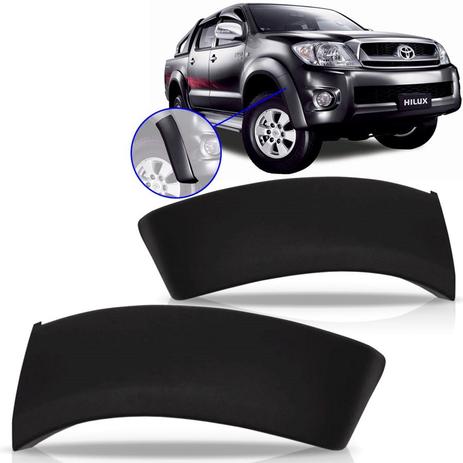 Par Moldura Acabamento Parachoque Hilux Srv 2009 2010 2011 - Sp acessórios Menor preço em Par Moldura Acabamento Parachoque Hilux Srv 2009 2010 2011 - Sp acessórios