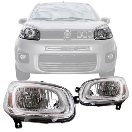 Par Original Farol Uno Attractive 2015 2016 2017 Cromado - Magneti marelli Menor preço em Par Original Farol Uno Attractive 2015 2016 2017 Cromado - Magneti marelli