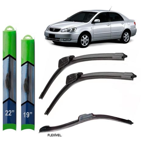 Par palheta limpador para-brisa corolla 2000 a 2007 soft silicone - Tech one Menor preço em Par palheta limpador para-brisa corolla 2000 a 2007 soft silicone - Tech one