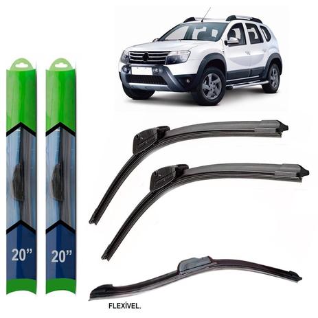 Par palheta limpador para-brisa duster 2011 2012 2013 2014 2015 soft silicone - Tech one é boa?