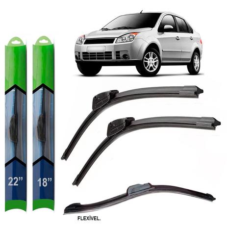 Par palheta limpador para-brisa fiesta sedan 2005 2006 2007 2008 2009 2010 soft silicone - Tech one Menor preço em Par palheta limpador para-brisa fiesta sedan 2005 2006 2007 2008 2009 2010 soft silicone - Tech one