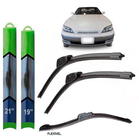 Menor preço em Par palheta limpador para-brisa lexus es 300 1992 1993 1994 1995 1996 soft silicone - Tech one