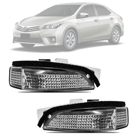 Par Pisca Seta Retrovisor Corolla 2015 2016 2017 2018 - Original toyota Menor preço em Par Pisca Seta Retrovisor Corolla 2015 2016 2017 2018 - Original toyota